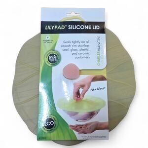 Charles Viancin Lilypad Silicone Lid - 9 Inch - Microwave & Oven Safe Splatter G